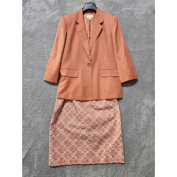 vintage talbots blazers 16 And Skirt Size 16 Sunburnt Orange - Picture 1 of 15